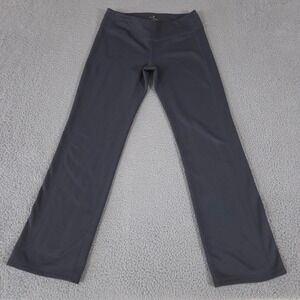 Athleta Kickbooty Tech Stretch Fleece Pants Womens M Gray Yoga Workout Casual